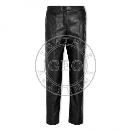 2017 Season Women Fashion Leather Pants